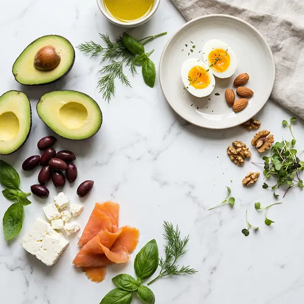 Modern diet plans including Keto, Intermittent Fasting, and Mediterranean diets