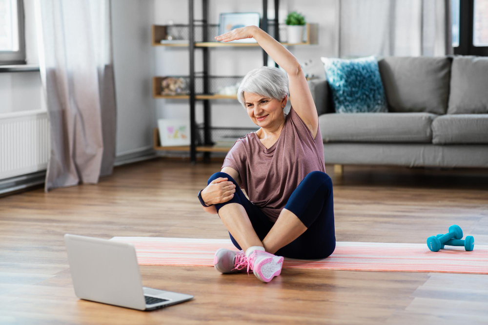 Women enjoying a high-energy dance fitness workout session in a studio