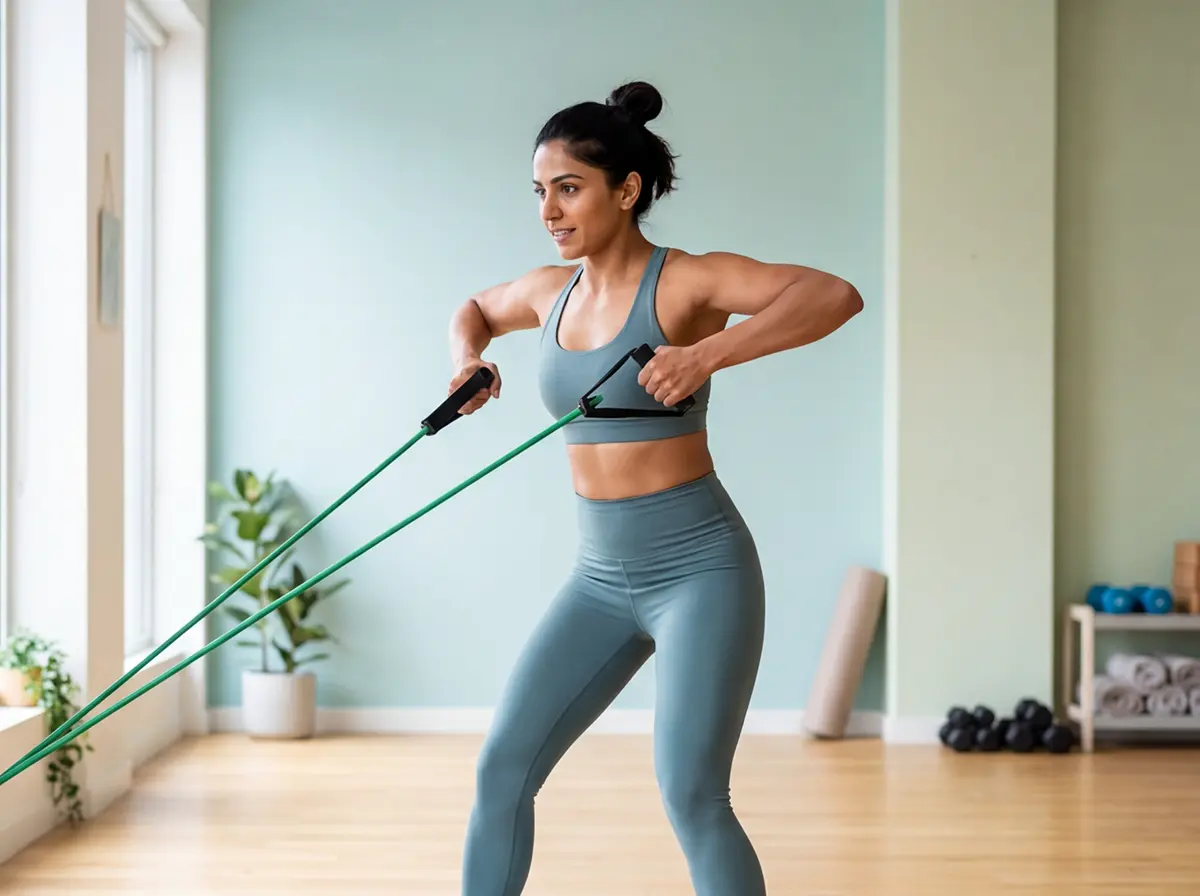 Full-body resistance tubes for muscle endurance workouts