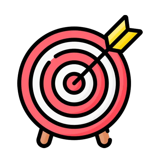 Focus on long-term transformation results icon