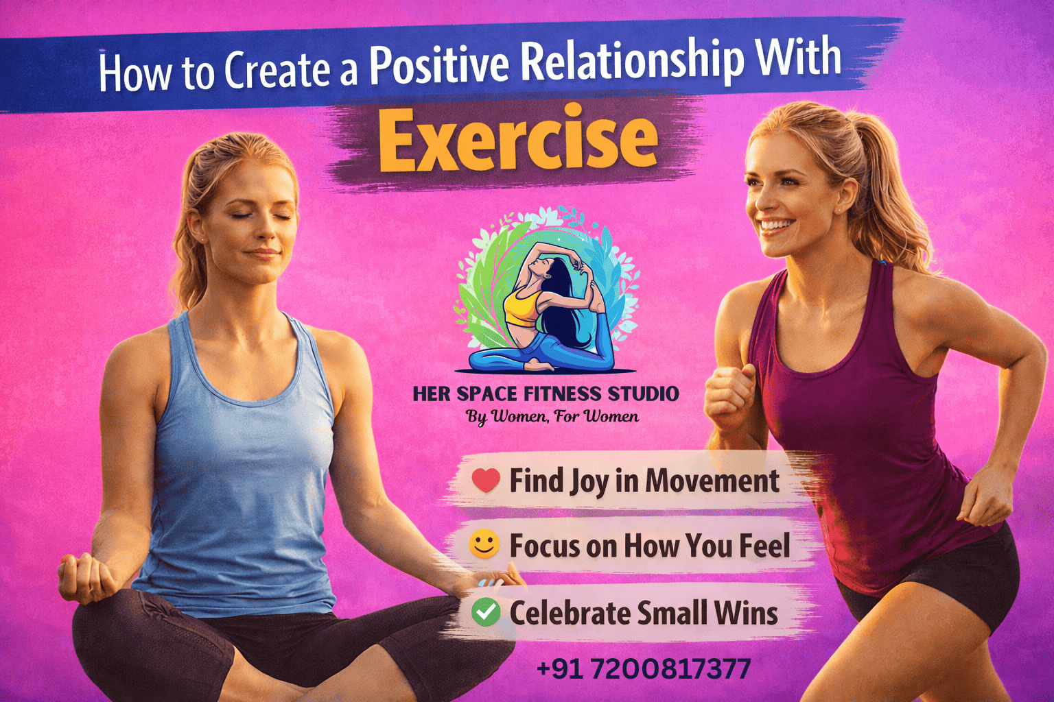 Positive relationship with exercise