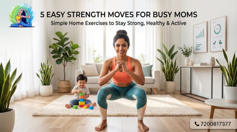 5 Easy Strength Moves for Busy Moms